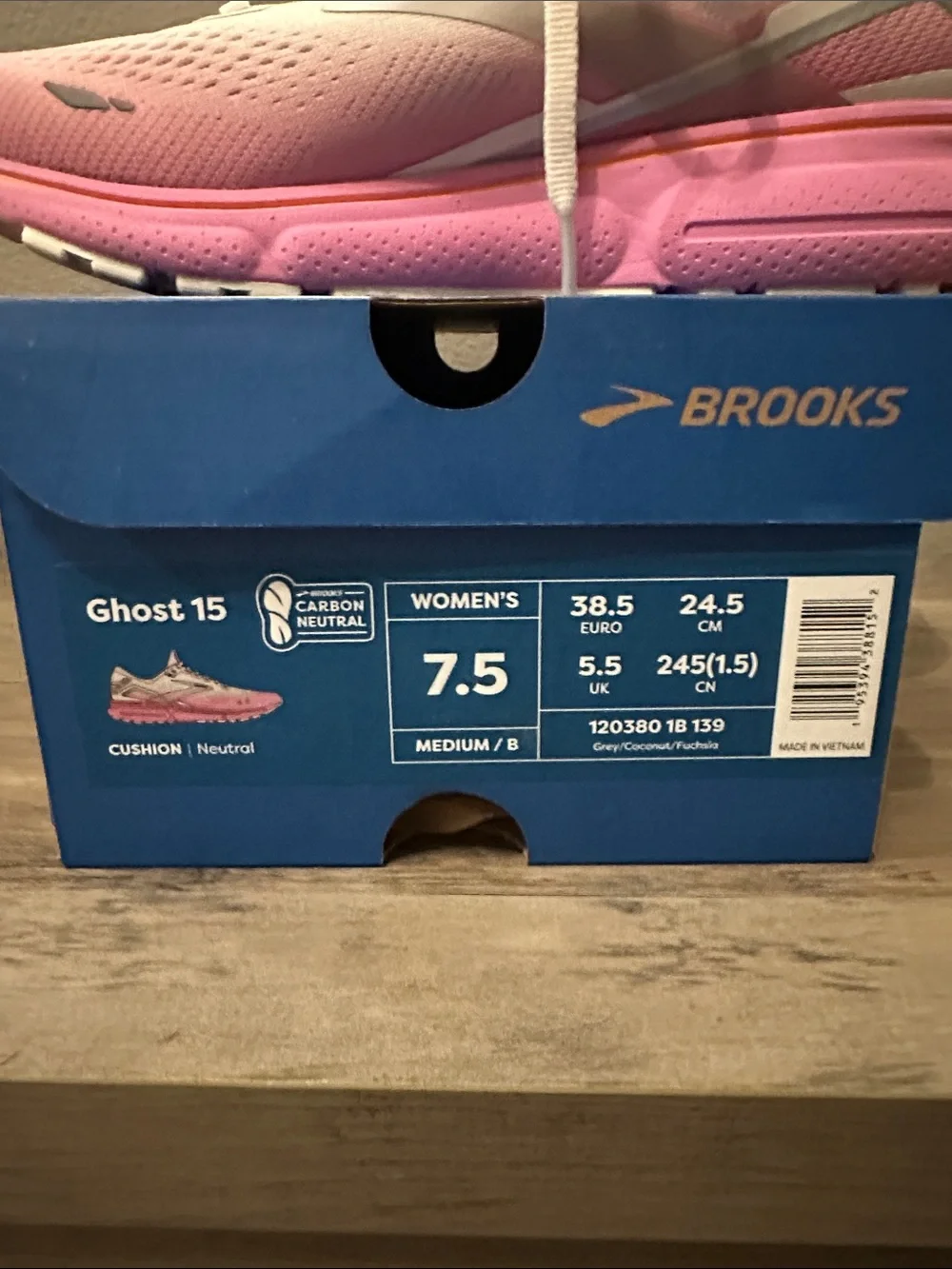 Brooks Women's Ghost 15 Athletic Shoe - Picture 7 of 9